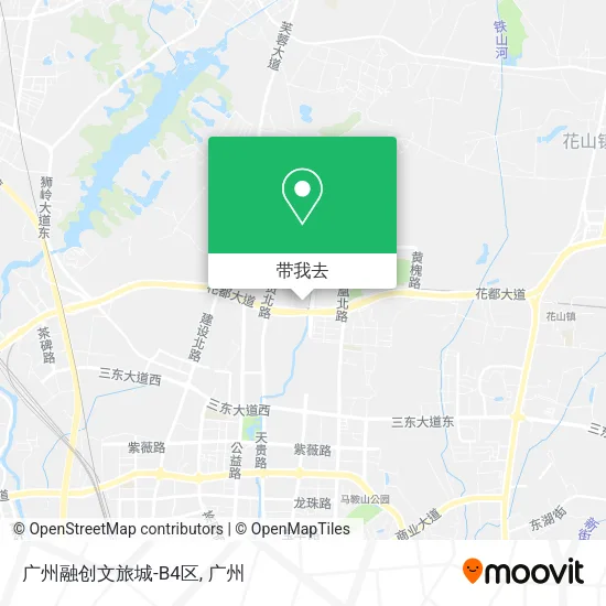 广州融创文旅城-B4区地图