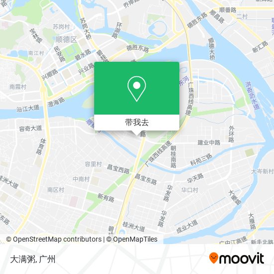 大满粥地图
