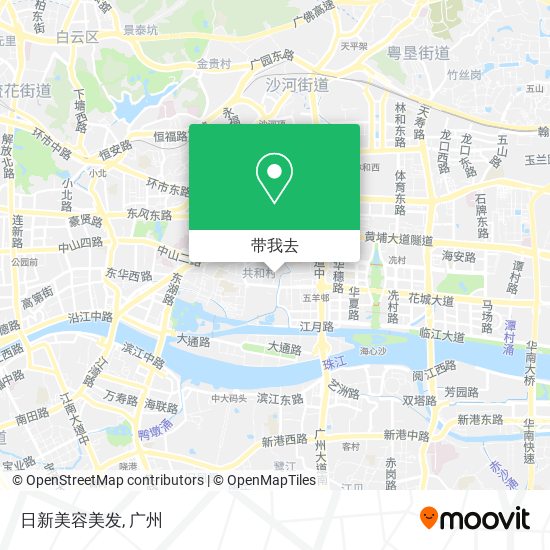 日新美容美发地图