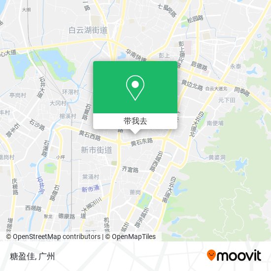糖盈佳地图