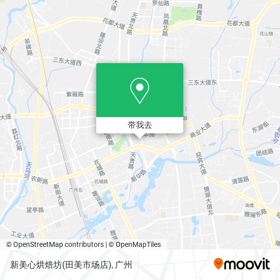 新美心烘焙坊(田美市场店)地图