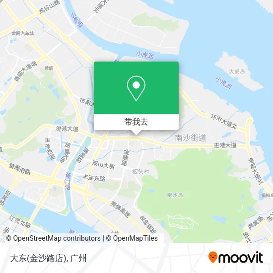 大东(金沙路店)地图