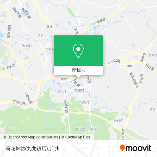 荷花舞坊(九龙镇店)地图