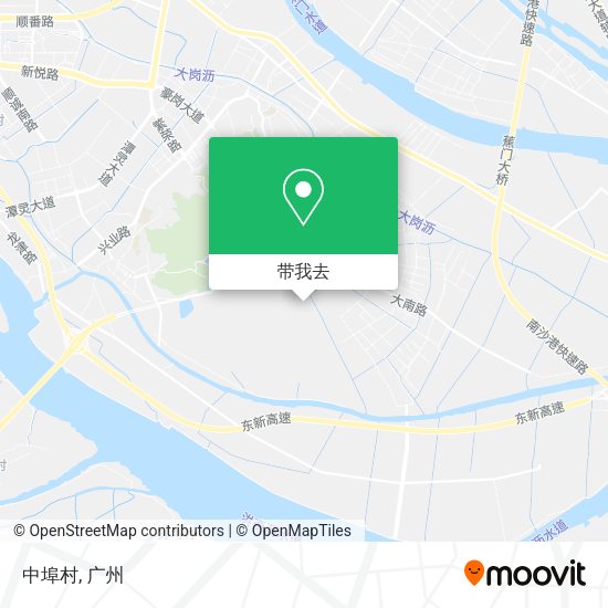 中埠村地图