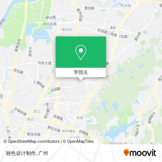 丽色设计制作地图