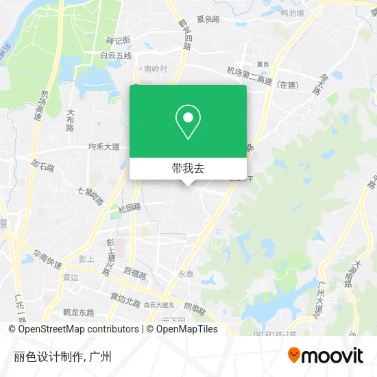 丽色设计制作地图
