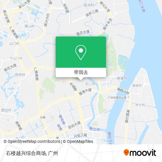 石楼越兴综合商场地图