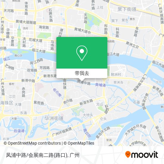凤浦中路/会展南二路(路口)地图