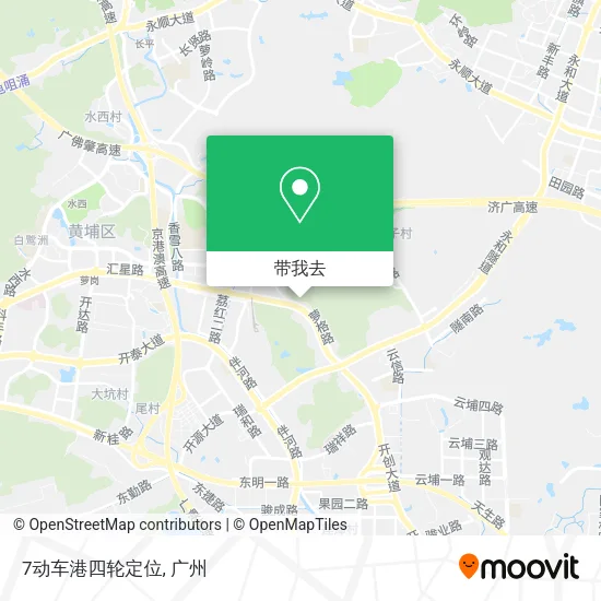 7动车港四轮定位地图
