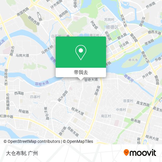 大仓布制地图