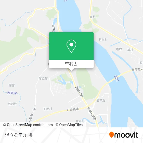 浦立公司地图