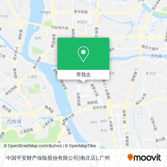 中国平安财产保险股份有限公司(南庄店)地图