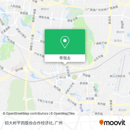 招大村平四股份合作经济社地图