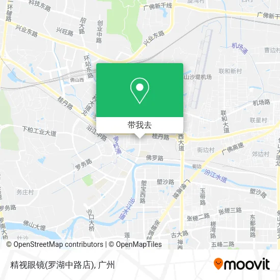 精视眼镜(罗湖中路店)地图
