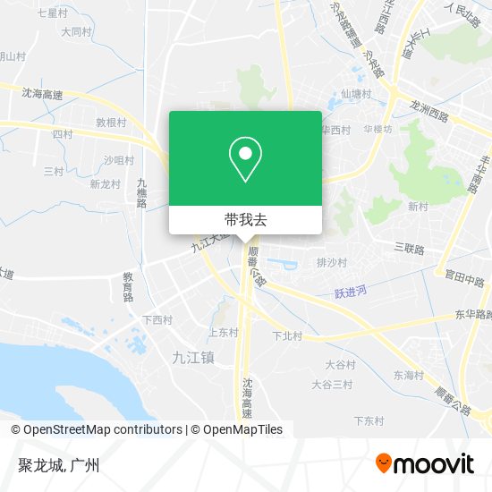 聚龙城地图