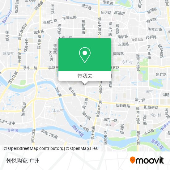 朝悦陶瓷地图
