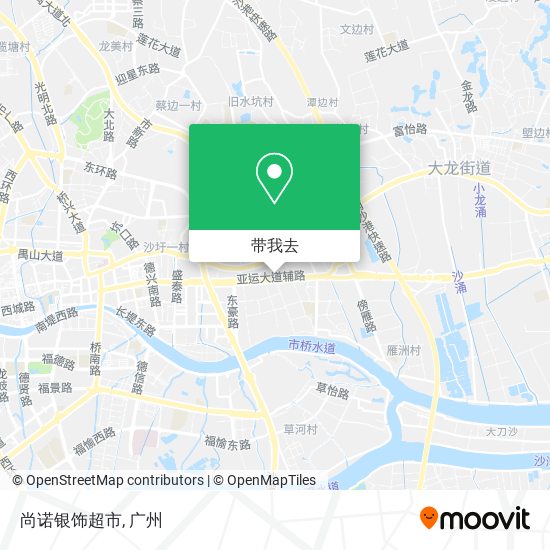 尚诺银饰超市地图