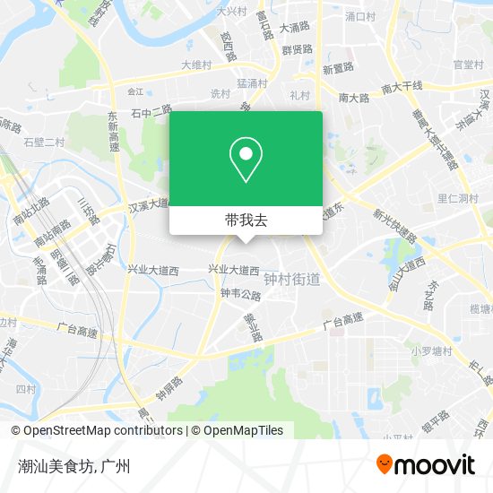 潮汕美食坊地图