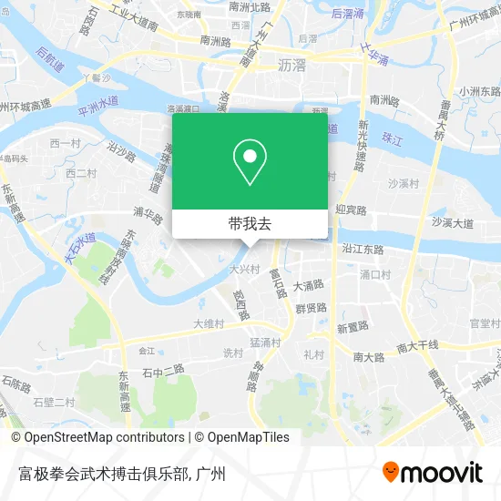 富极拳会武术搏击俱乐部地图