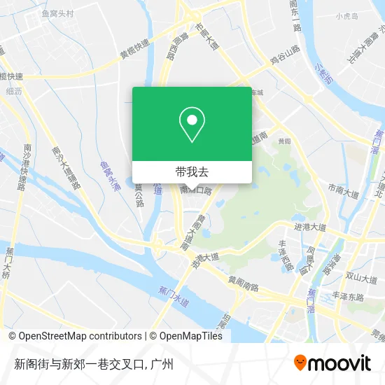 新阁街与新郊一巷交叉口地图