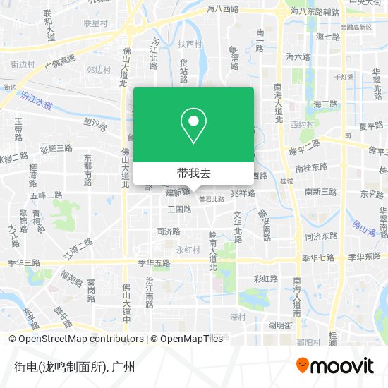 街电(泷鸣制面所)地图