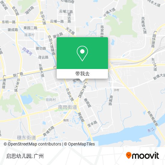 启思幼儿园地图
