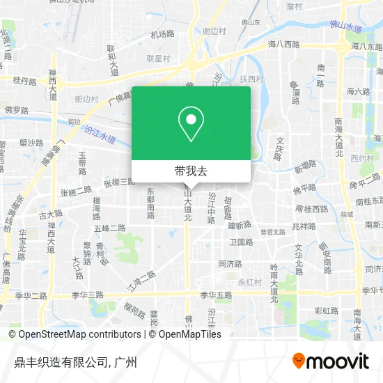 鼎丰织造有限公司地图