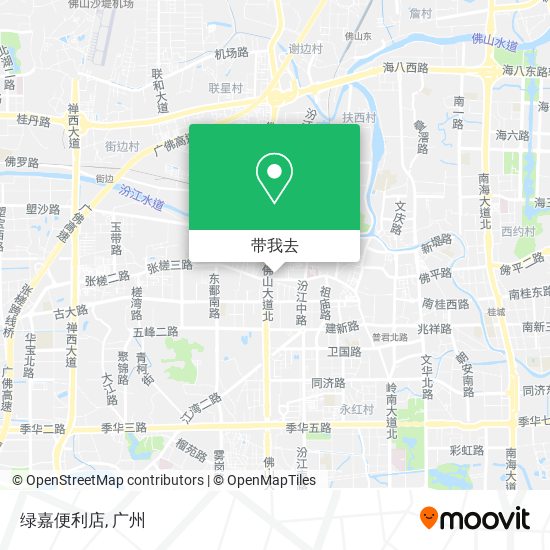 绿嘉便利店地图