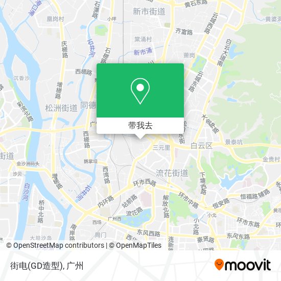 街电(GD造型)地图