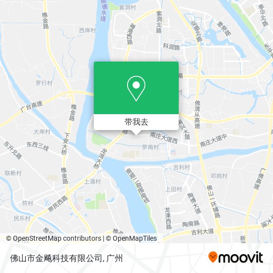 佛山市金飚科技有限公司地图