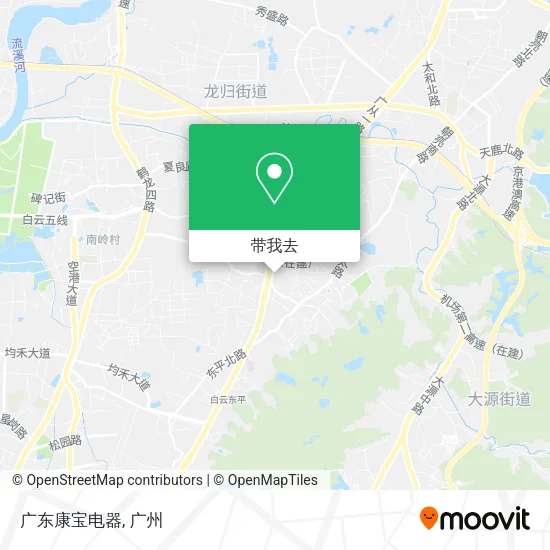 广东康宝电器地图