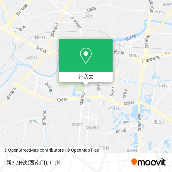 新扎钢铁(西南门)地图