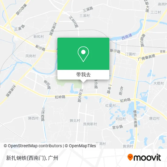 新扎钢铁(西南门)地图