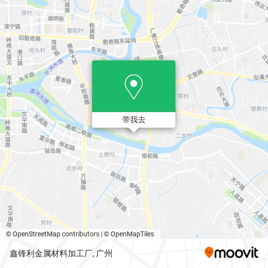 鑫锋利金属材料加工厂地图