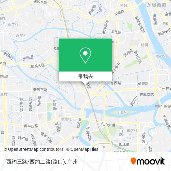 西约三路/西约二路(路口)地图