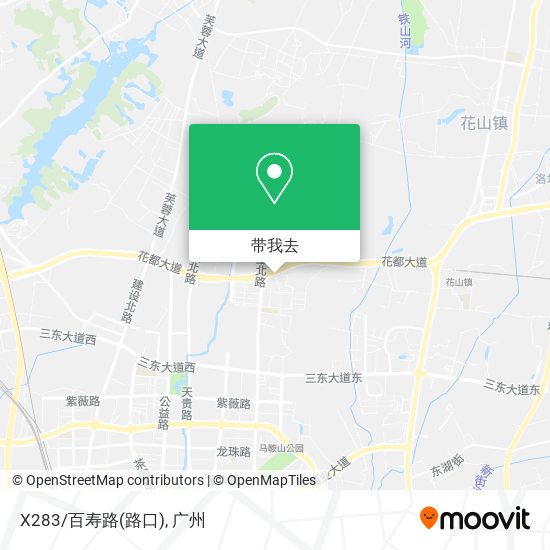 X283/百寿路(路口)地图