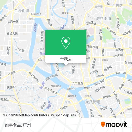 如丰食品地图