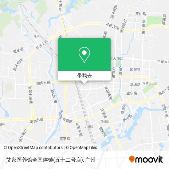 艾家医养馆全国连锁(五十二号店)地图