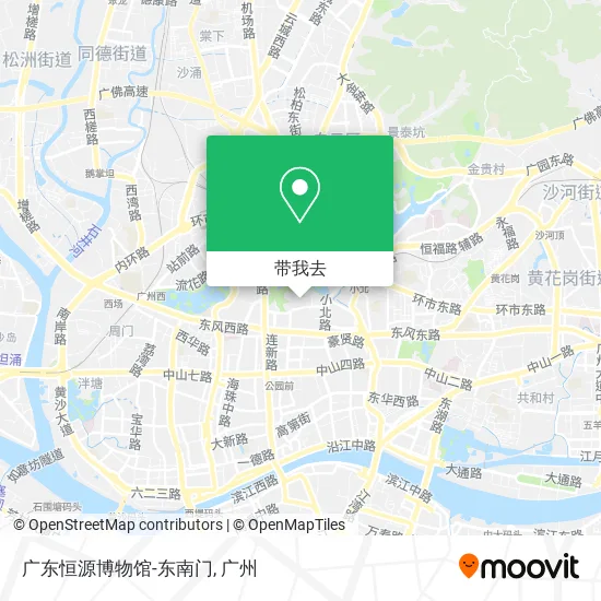 广东恒源博物馆-东南门地图