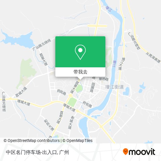 中区名门停车场-出入口地图