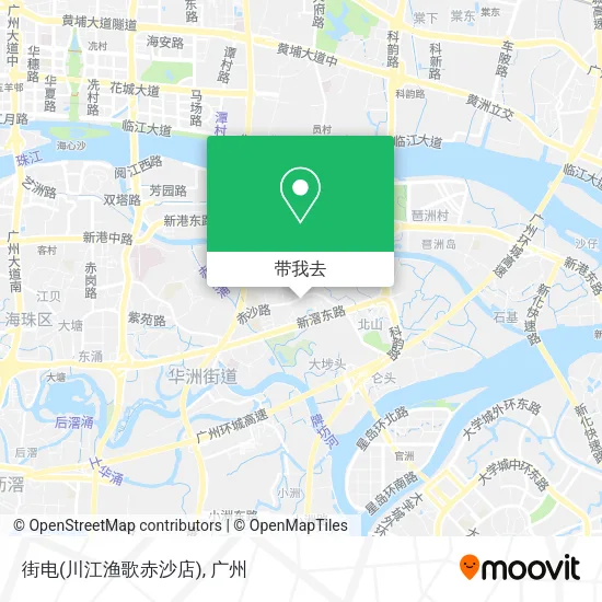 街电(川江渔歌赤沙店)地图