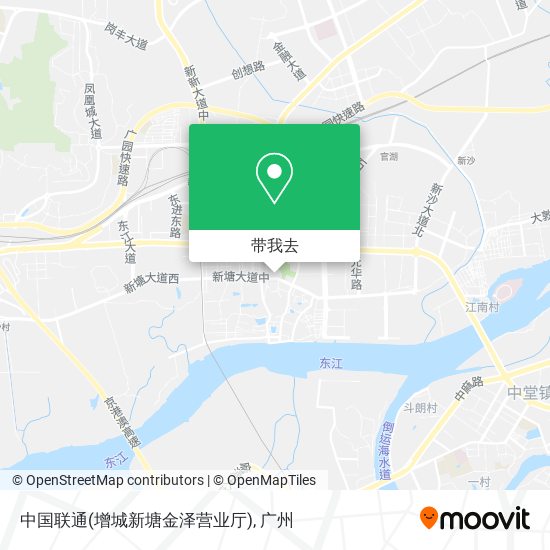中国联通(增城新塘金泽营业厅)地图
