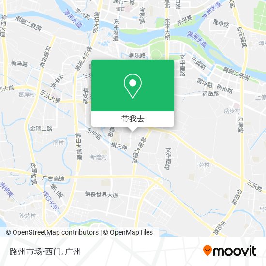路州市场-西门地图