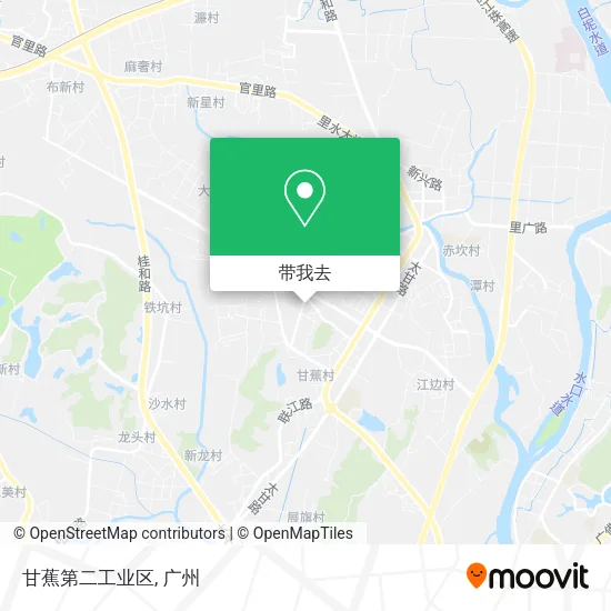 甘蕉第二工业区地图