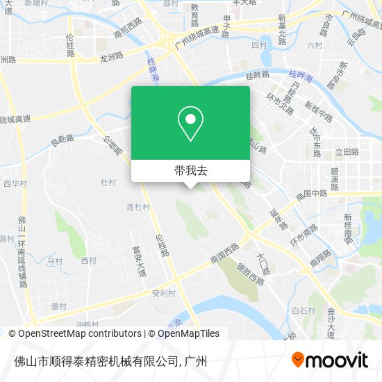 佛山市顺得泰精密机械有限公司地图