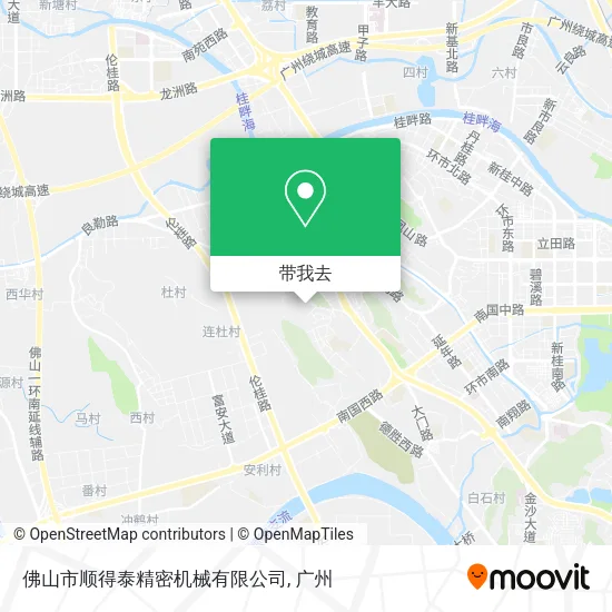 佛山市顺得泰精密机械有限公司地图