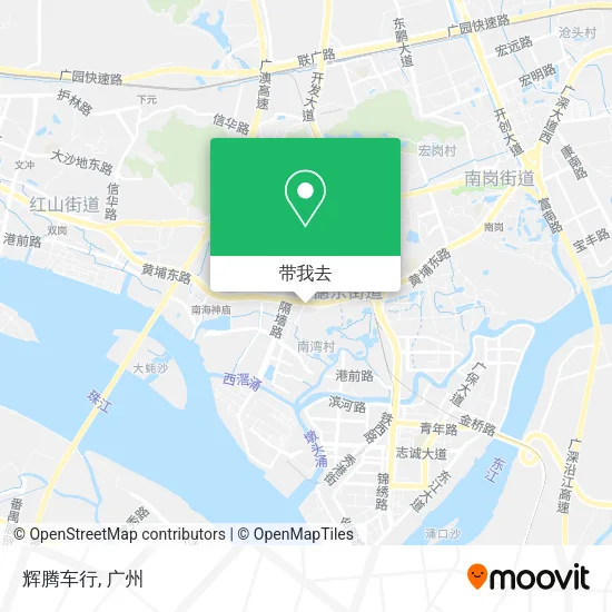 辉腾车行地图