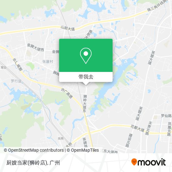 厨嫂当家(狮岭店)地图