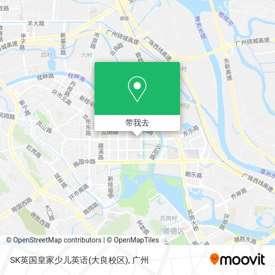 SK英国皇家少儿英语(大良校区)地图