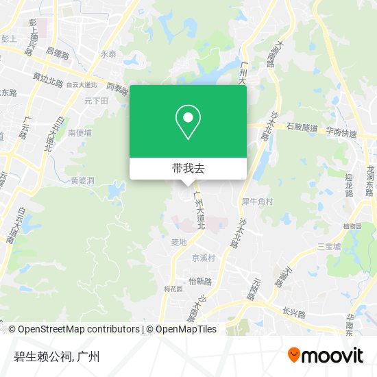 碧生赖公祠地图